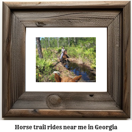 horse trail rides near me Georgia